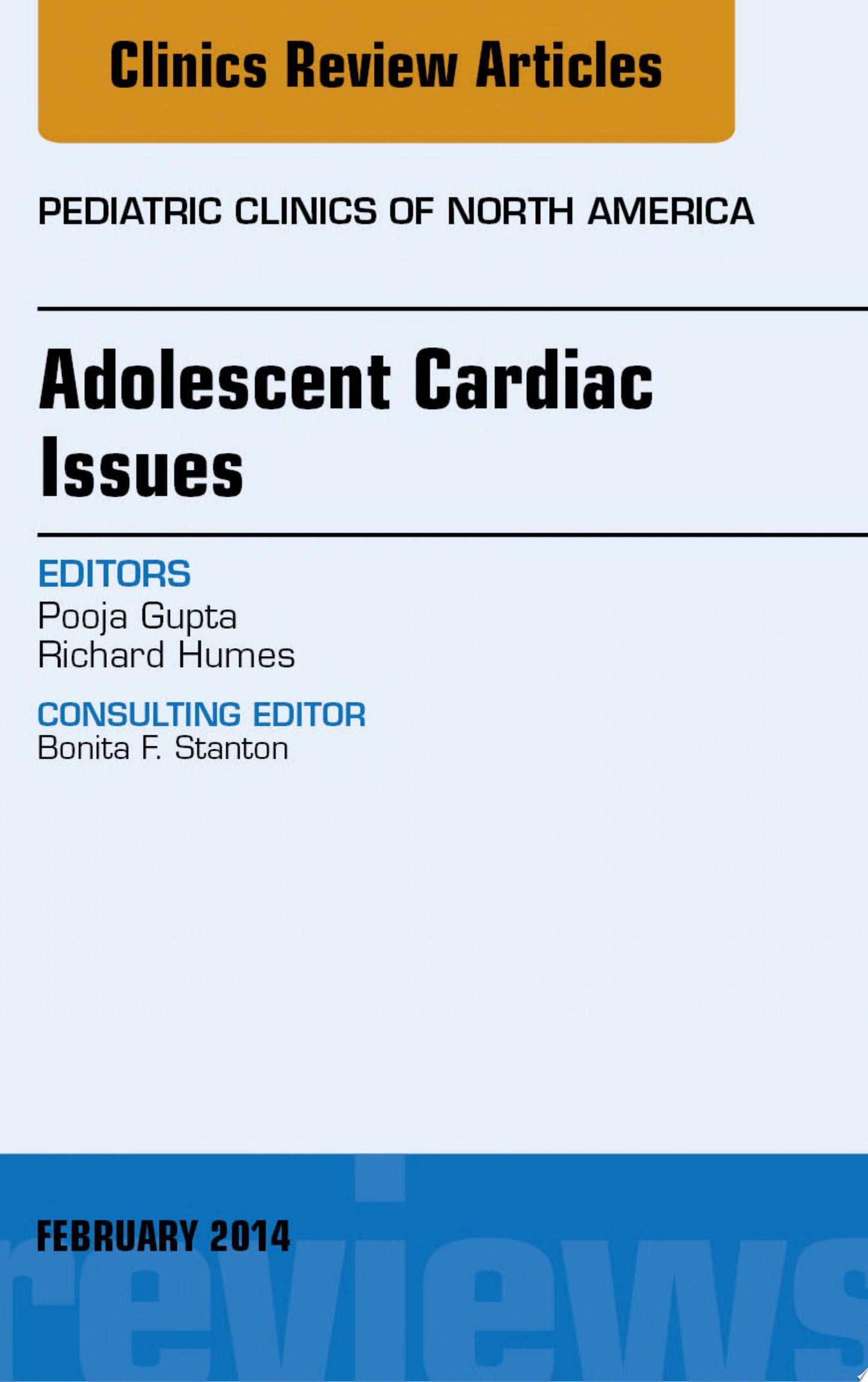 Adolescent Cardiac Issues, An Issue of Pediatric Clinics
