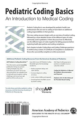 Pediatric Coding Basics