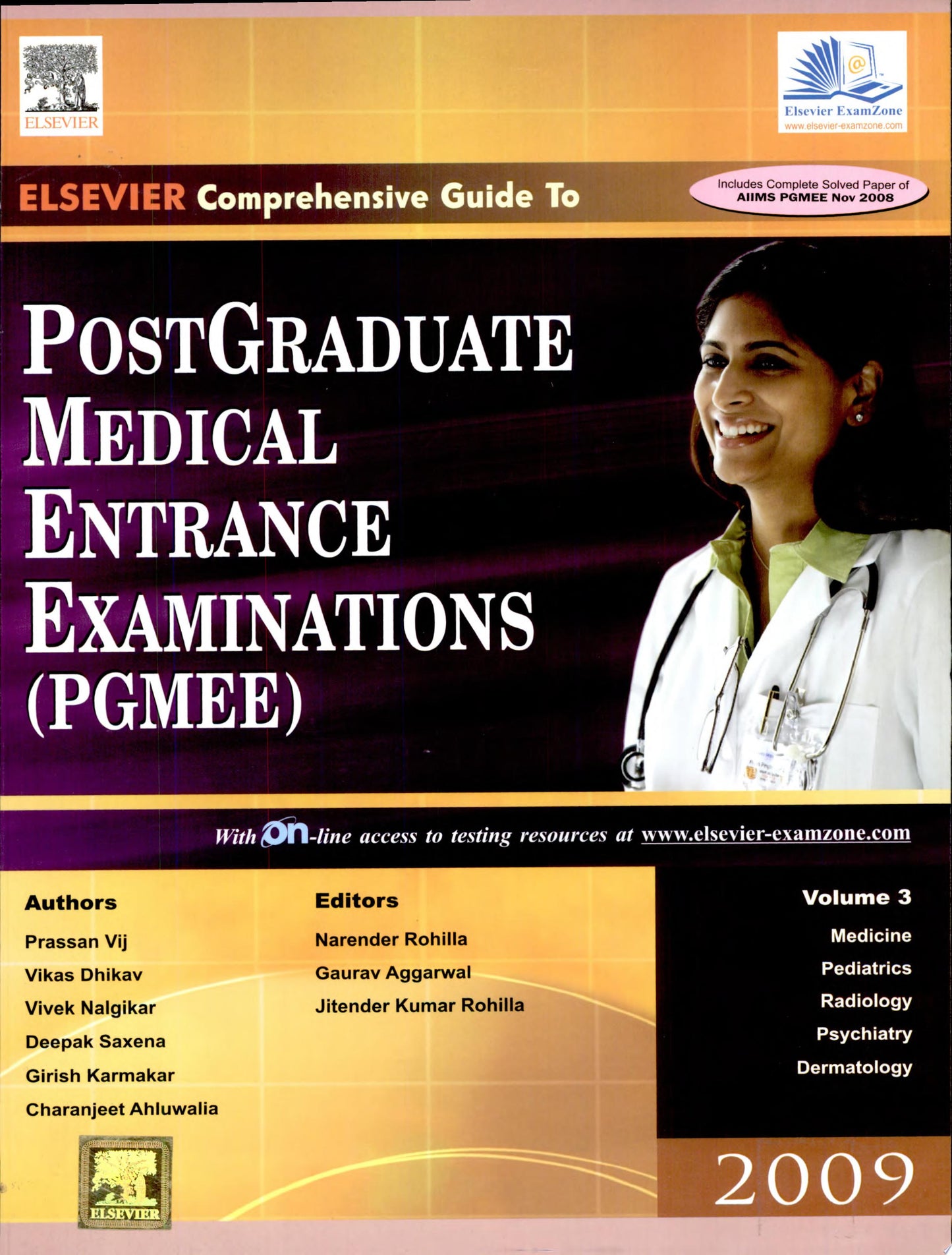 Elsevier Comprehensive Guide PGMEE With Companion Website - Volume 3