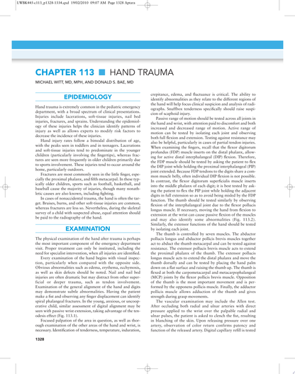 Textbook of Pediatric Emergency Medicine