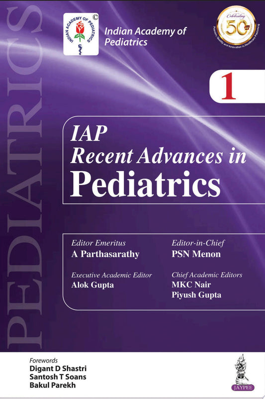 IAP Recent Advances in Pedatrics - 1