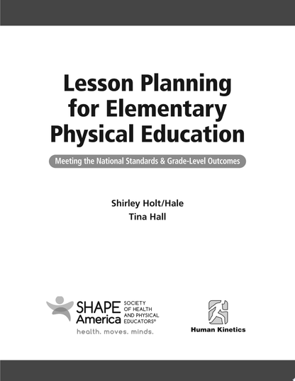 Lesson Planning for Elementary Physical Education